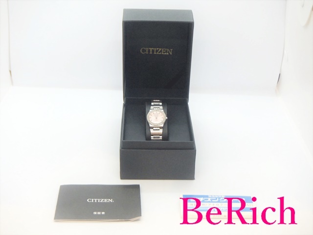  Citizen CITIZEN Wicca Wicca женские наручные часы 5930-L20905 розовый циферблат SS кварц часы [ б/у ] ht3893