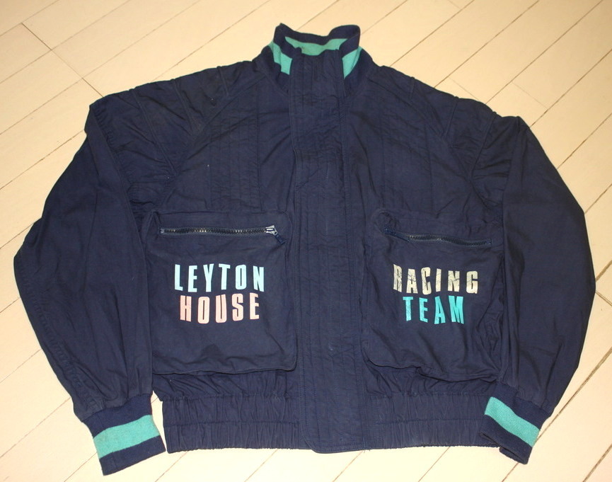 ★LEYTON HOUSE ★レイトンハウスレーシングジャケット80ｓヴィンテージ当時物USED!!!_画像1