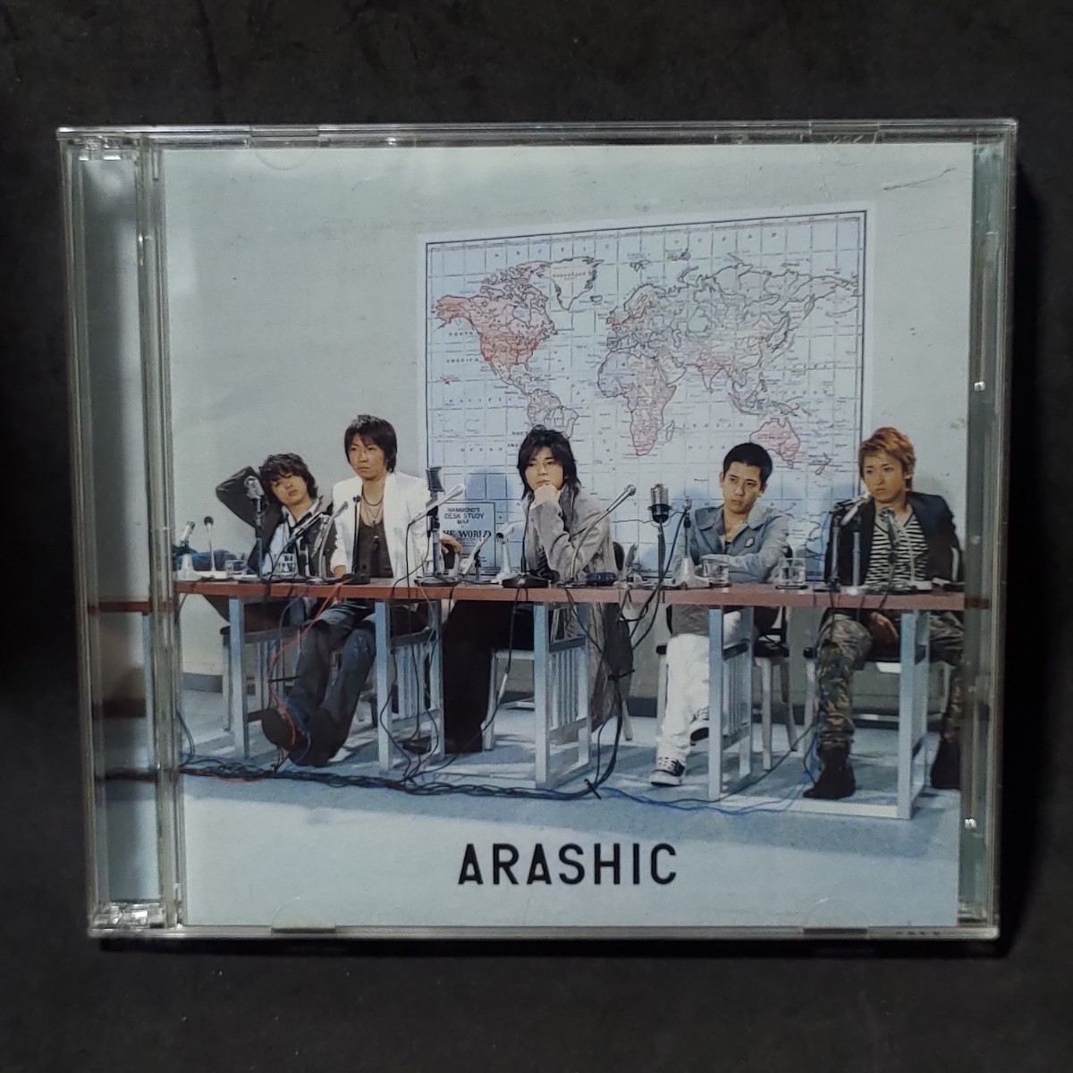 嵐「ARASHIC」初回限定盤CD+DVD(LIVE 2005 One SUMMER TOURダイジェスト映像)WISH きっと大丈夫 大野智 櫻井翔  松本潤 相葉雅紀 二宮和也