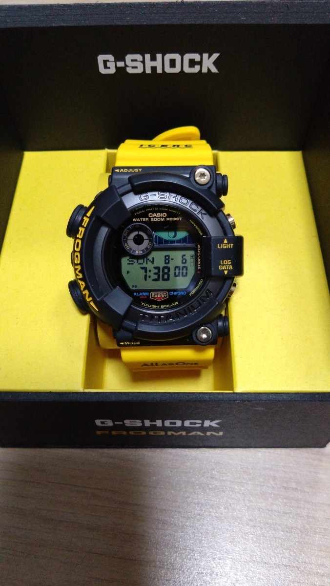 カシオ イルクジ GW-8200K-9JR G-SHOCK フロッグマン 新品-