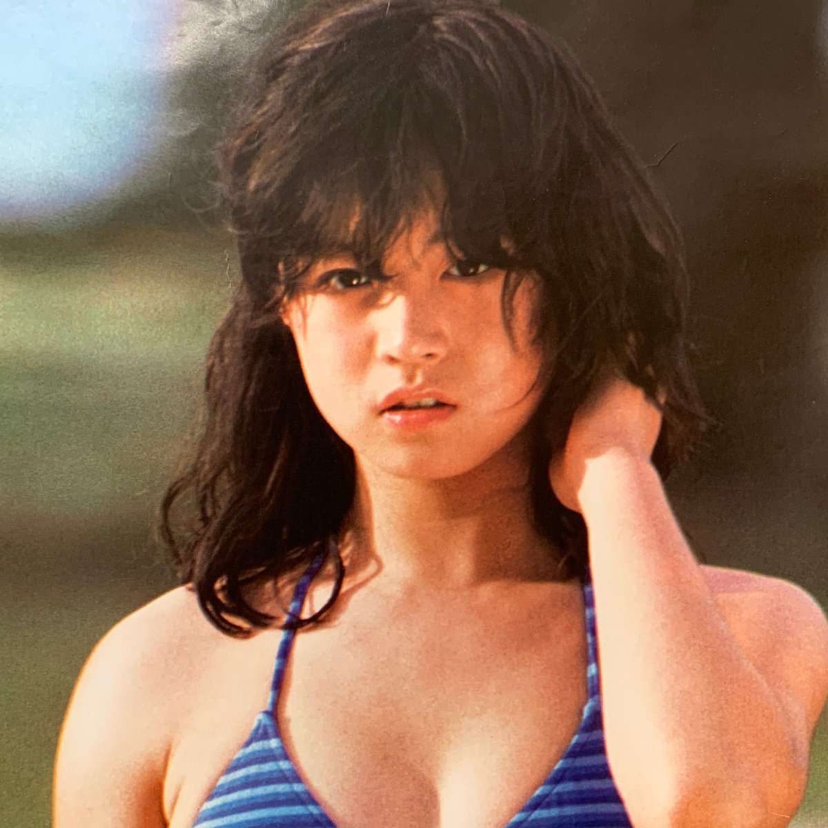 中森明菜 水着全身 ポスター ワーナーパイオニア 当時物 昭和 中森明菜 水着全身 ポスター ワーナーパイオニア 当時物 昭和