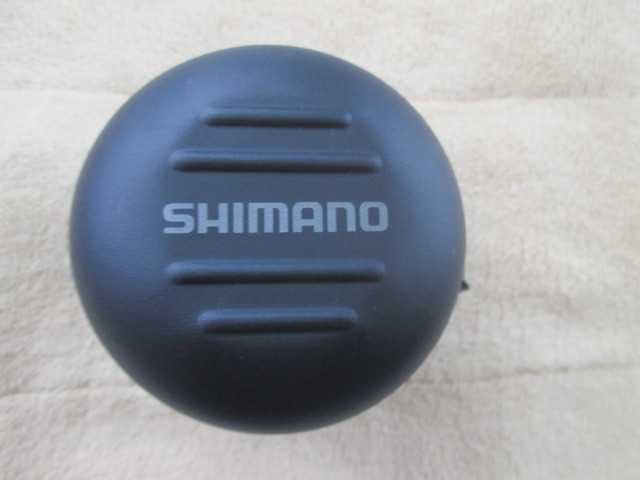 美品 シマノ(SHIMANO) セミハードスプールガード PC-218W ブラック Mサイズ　①_画像1