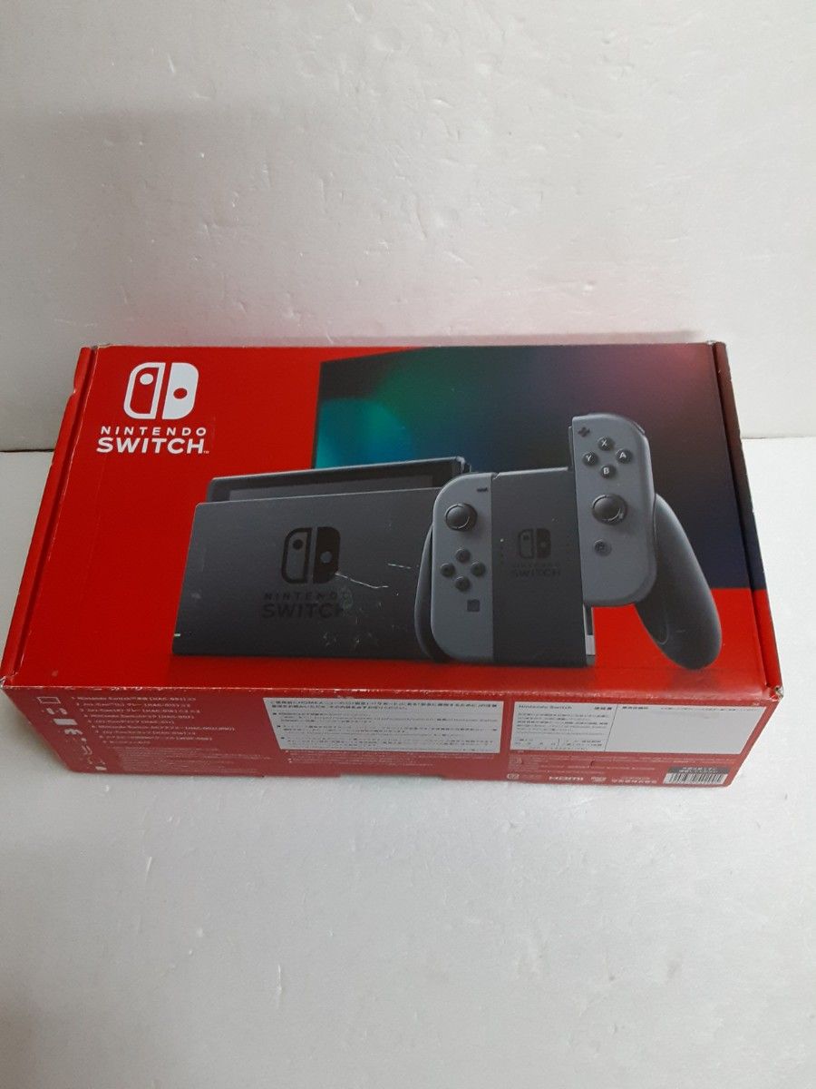 Nintendo Switch グレー HAD-S-KAAAA 新モデル　中箱欠品　使用感少なめ