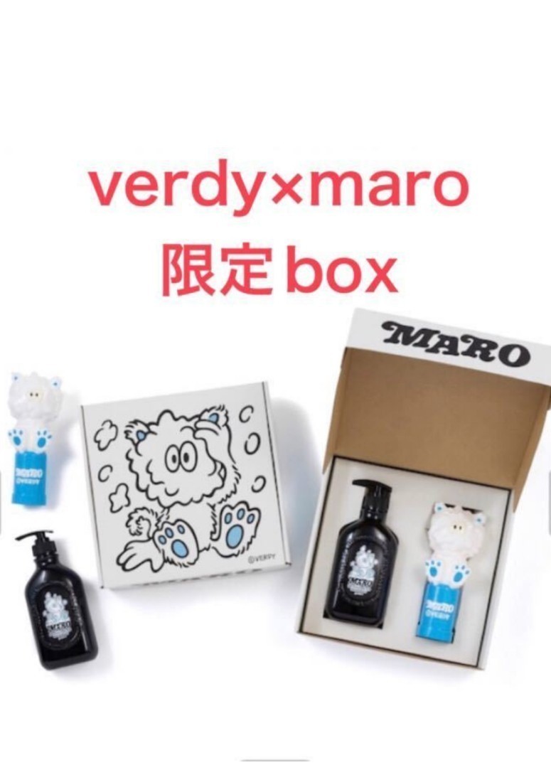 【送料無料】【限定BOX】VERDY × maro フィギュア&シャンプー 限定BOX girls don't cry human made