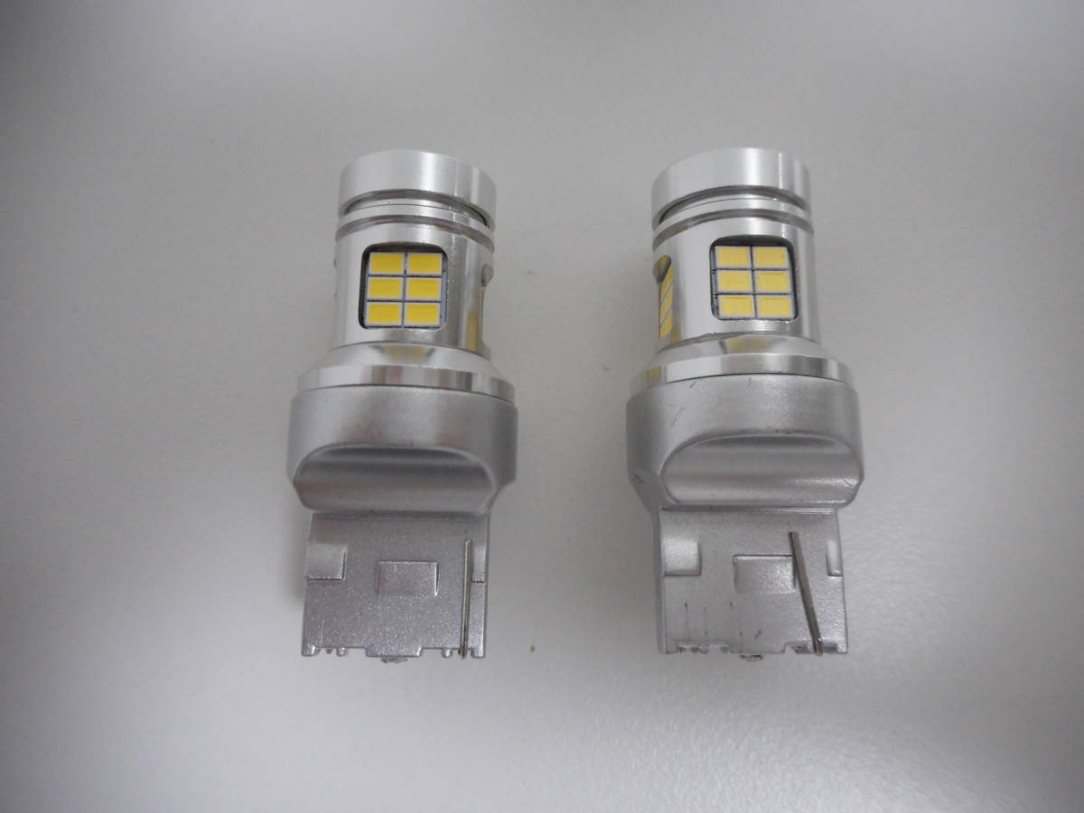 　新品　HID屋 T20 LED バックランプ 爆光 4000lm LEDチップ 30基 12V 無極性 6500k_画像1