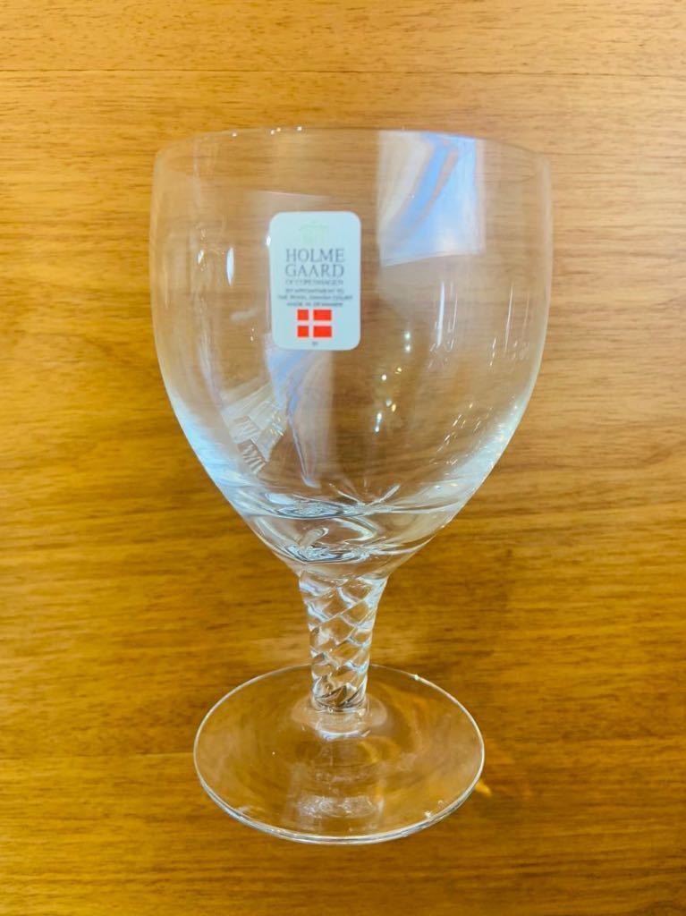 HOLME GARDEN ho rum guard wine glass crystal glass 2 customer set pair 