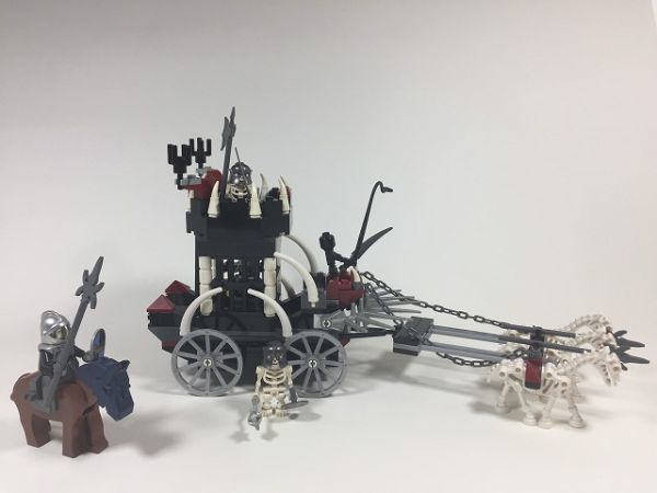 60)aB58 レゴ 7092 キャッスル ガイコツ監獄馬車 ※組み立て済み LEGO社