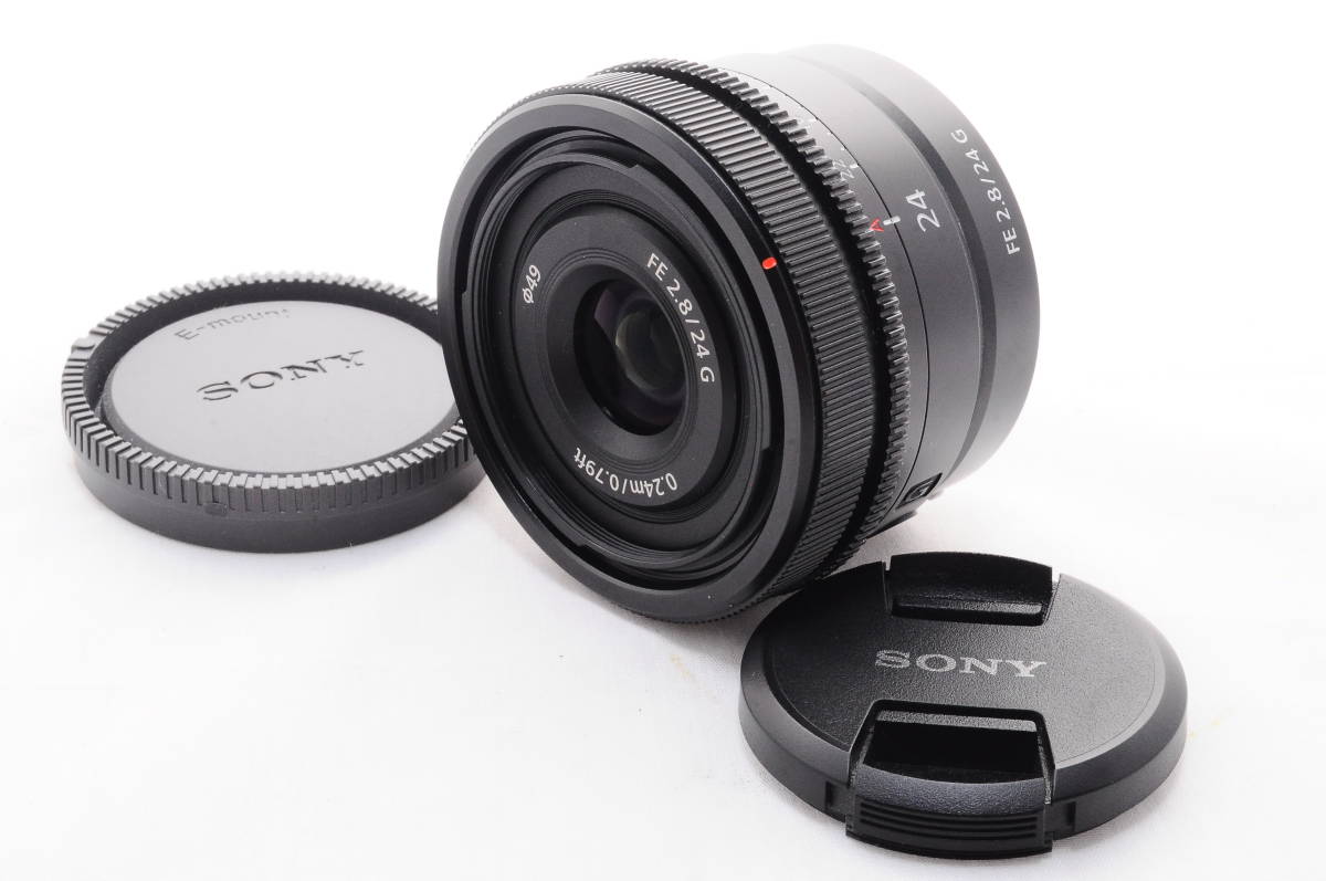 超安い】 24mm FE SONY 極上美品 F2.8 y814 SEL24F28G G ソニー