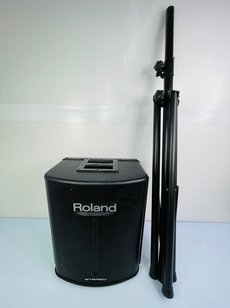 ROLAND ポータブル・アンプリファイアー『BA-330 』スタンドセット