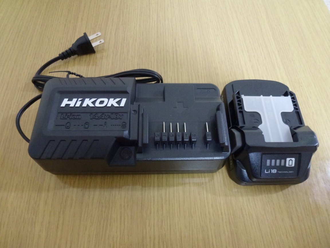 ★新品★ UC18YKSL　BSL1820M セット 日立 HIKOKI 【インパクト FWH18DF 等から取り出したバッテリーと充電器です】  電動工具 　ハイコーキ