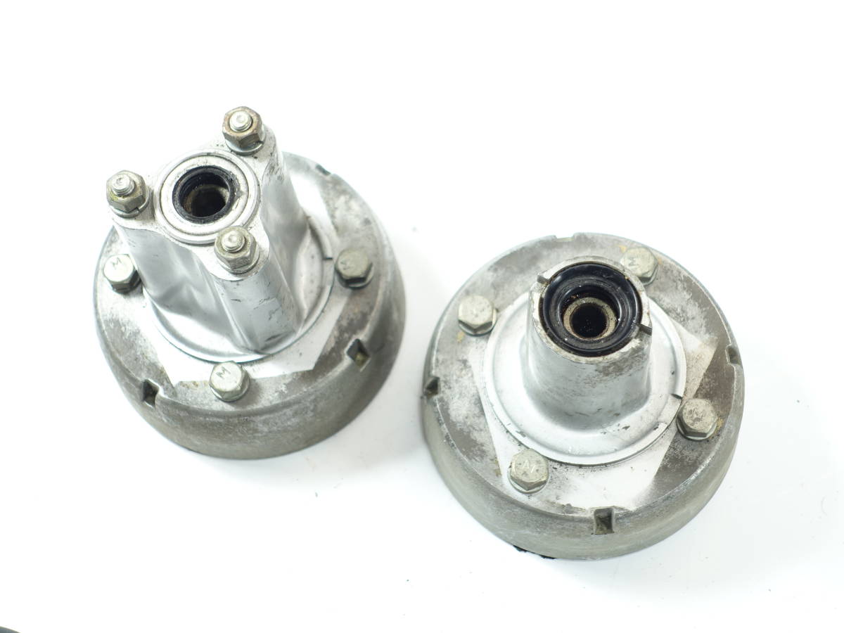 当時物☆4L モンキー Z50J☆純正 フロントホイールハブ リアホイール