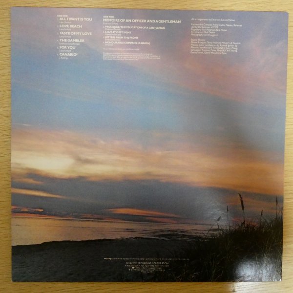 LP1478☆US/Atlantic「Emerson, Lake & Palmer / Love Beach / SD-19211」_画像2