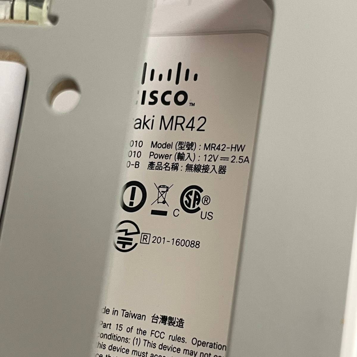 [CISCO] Cisco беспроводной доступ отметка Meraki MR42