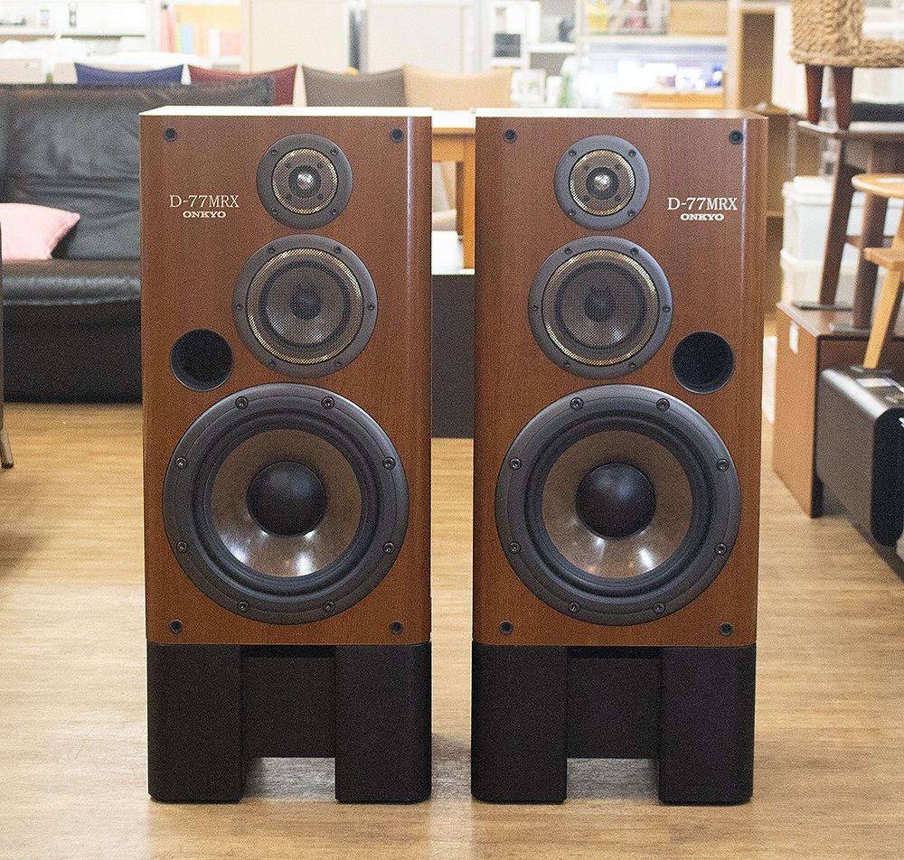 ONKYO D-77MRX 3ウェイ・スピーカーシステム - スピーカー