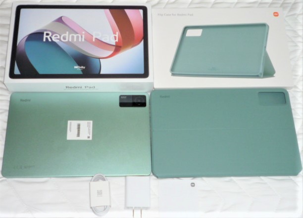 ★ Xiaomi　Redmi Pad　4GB+128GB　純正フリップケース★