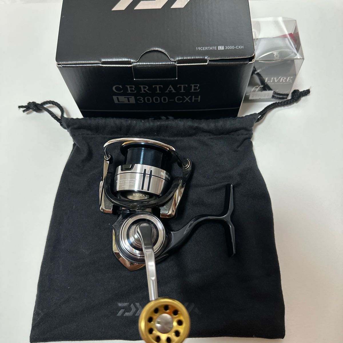 ダイワ DAIWA 19セルテート LT3000-CXH  リブレ ノブ カスタム