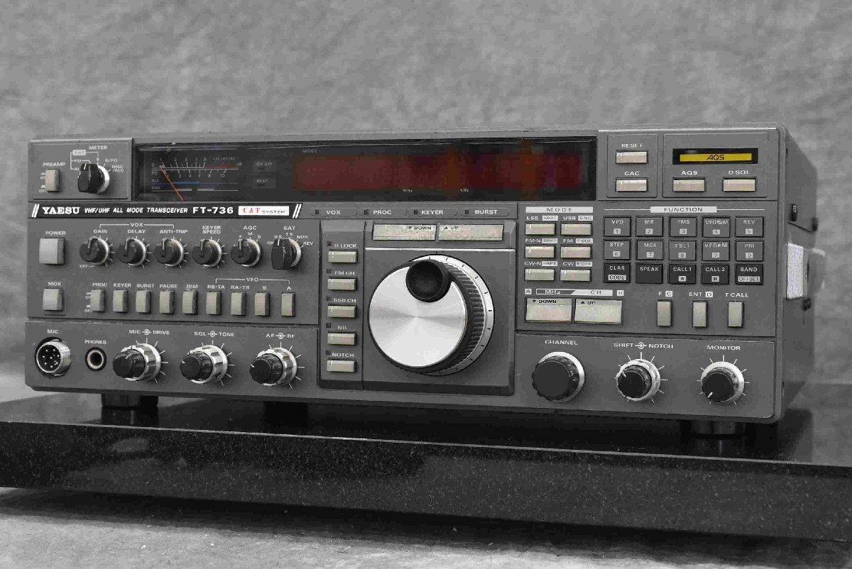 F☆YAESU 無線機 オールモードトランシーバー FT-736 ☆ジャンク品