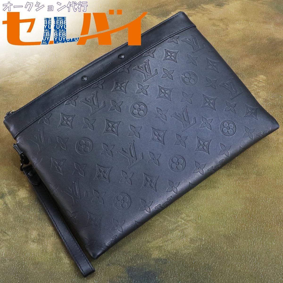 本物超美品ルイヴィトン公式HP掲載現行最新作モノグラムシャドウレザー