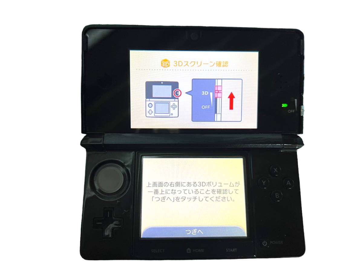 箱付美品 ニンテンドー3DS 本体 クリアブラック - 通販 - gofukuyasan.com