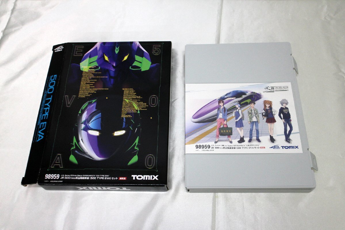 ◇中古品◇TOMIX Nゲージ 限定 500 7000系 山陽新幹線 500 TYPE EVA ◇中古品◇TOMIX Nゲージ 限定 500 7000系 山陽新幹線 500 TYPE EVA