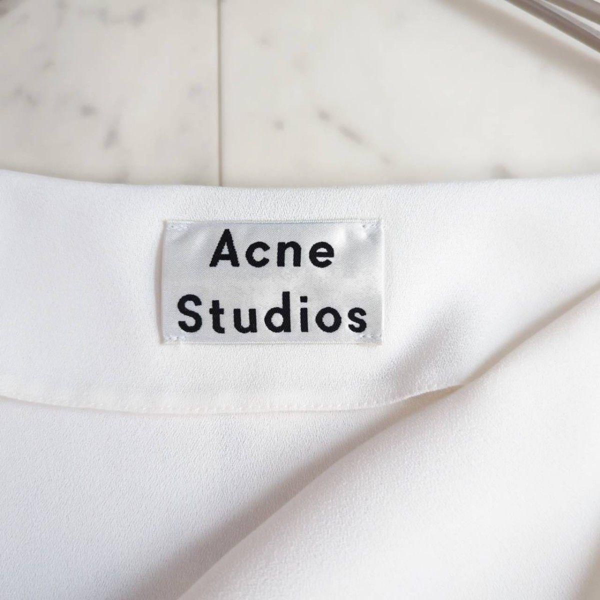美品♪アクネストゥディオズ Acne Studious 変形ブラウス ホワイト
