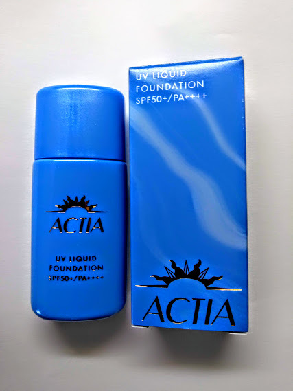 Ocher 03 Actia UV Liquid Foundation Ex Ultraviolet более светлый кож Shiny Yorigari Paines Fmg &amp; Mission Avon