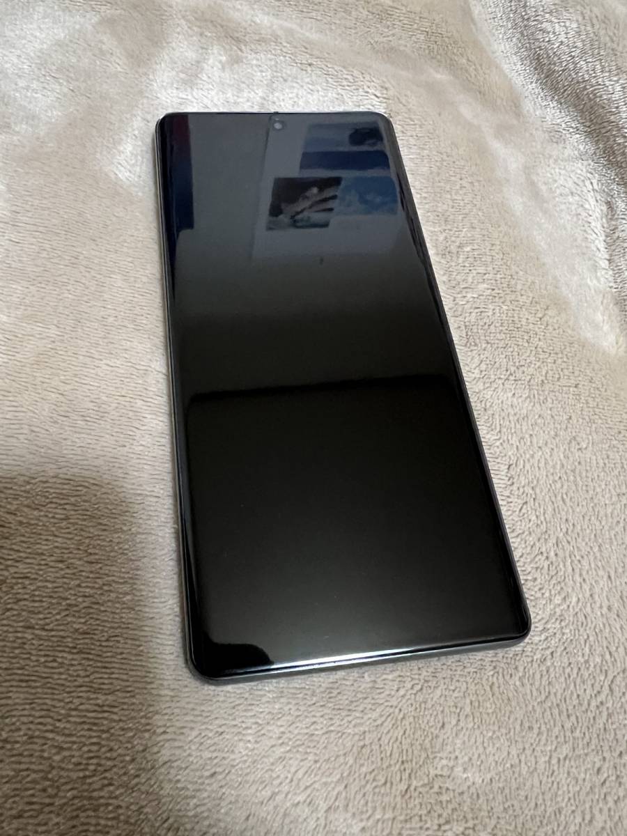 超美品 Google Pixel 7 pro 128GB Obsidian 黒 ブラック SIMフリー