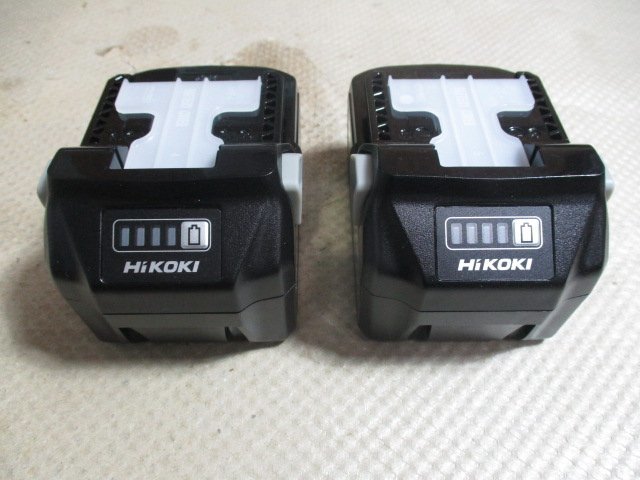 新品未使用品　HiKOKI　蓄電池　バッテリー　BSL36A18　DC18V　２点　S-(17)