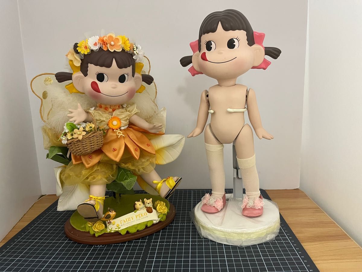 不二家のペコちゃん ビスクドールフェアリーペコ(2006年) ビスク 不二家のペコちゃん ビスクドールフェアリーペコ(2006年) ビスク