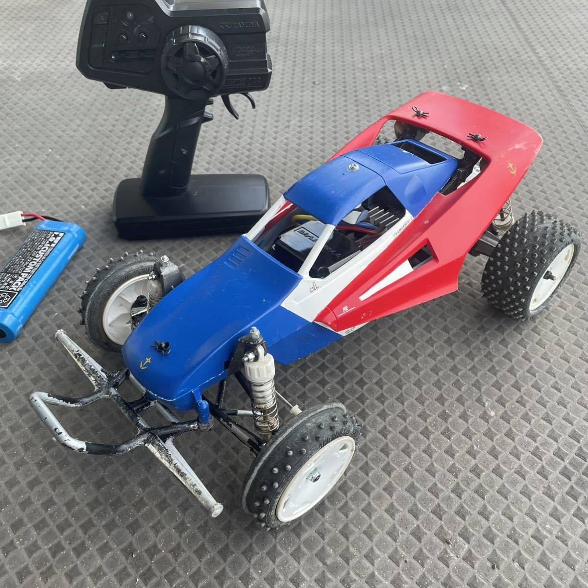 TAMIYA グラスホッパー2 完成 機動戦士ガンダム コアファイター 仕様 2WD バギー タミヤ 1/10RC GRASSHOPPER II