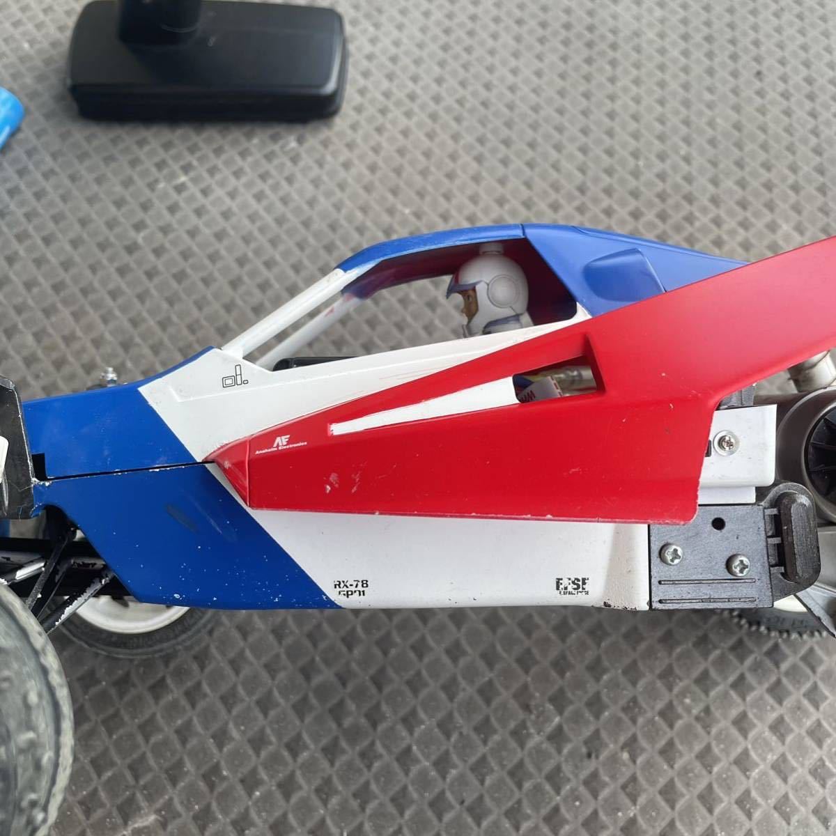 TAMIYA グラスホッパー2 完成 機動戦士ガンダム コアファイター 仕様 2WD バギー タミヤ 1/10RC GRASSHOPPER II