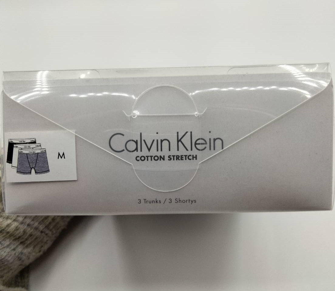 【Ｍサイズ】Calvin Klein(カルバンクライン) コットンストレッチ ボクサーパンツ ホワイト 3枚組 メンズボクサーパンツ 男性下着 U2662の画像6