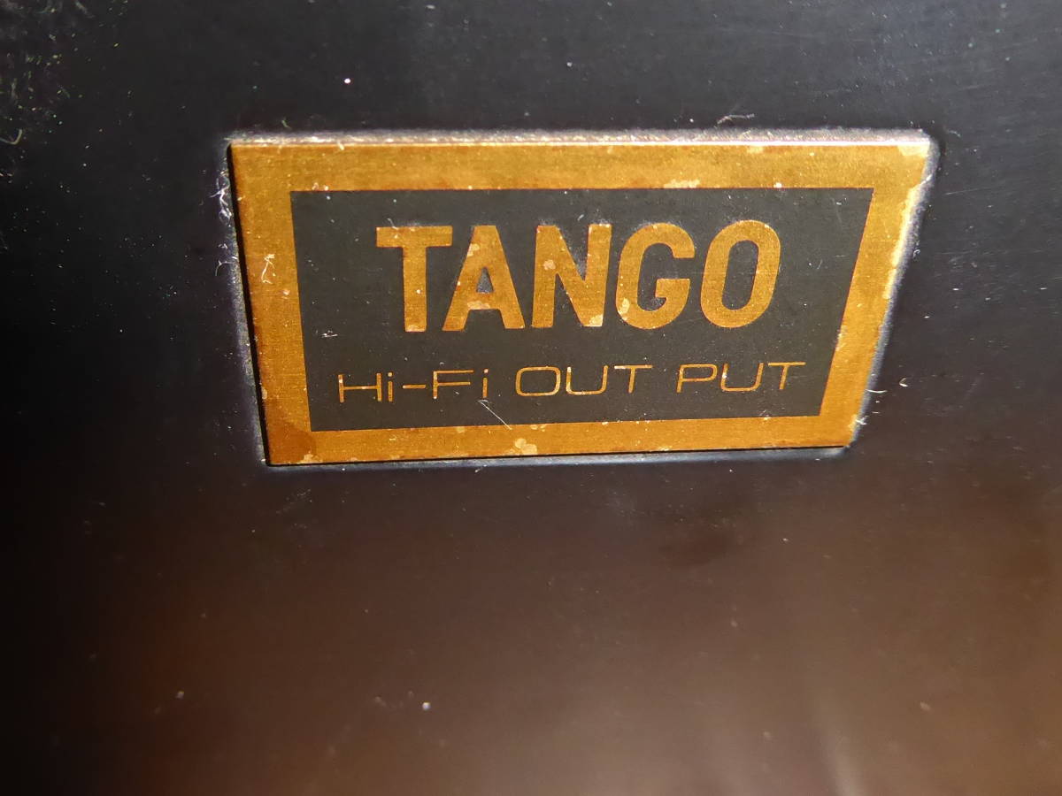 FX-50-2.5S TANGO タンゴ 超希少 大型シングル出力トランス 1台 動作品 _画像2