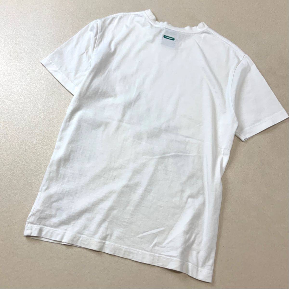 swagger スワッガー ビッグプリント 半袖 tシャツ メンズ Mサイズ ホワイト_画像2