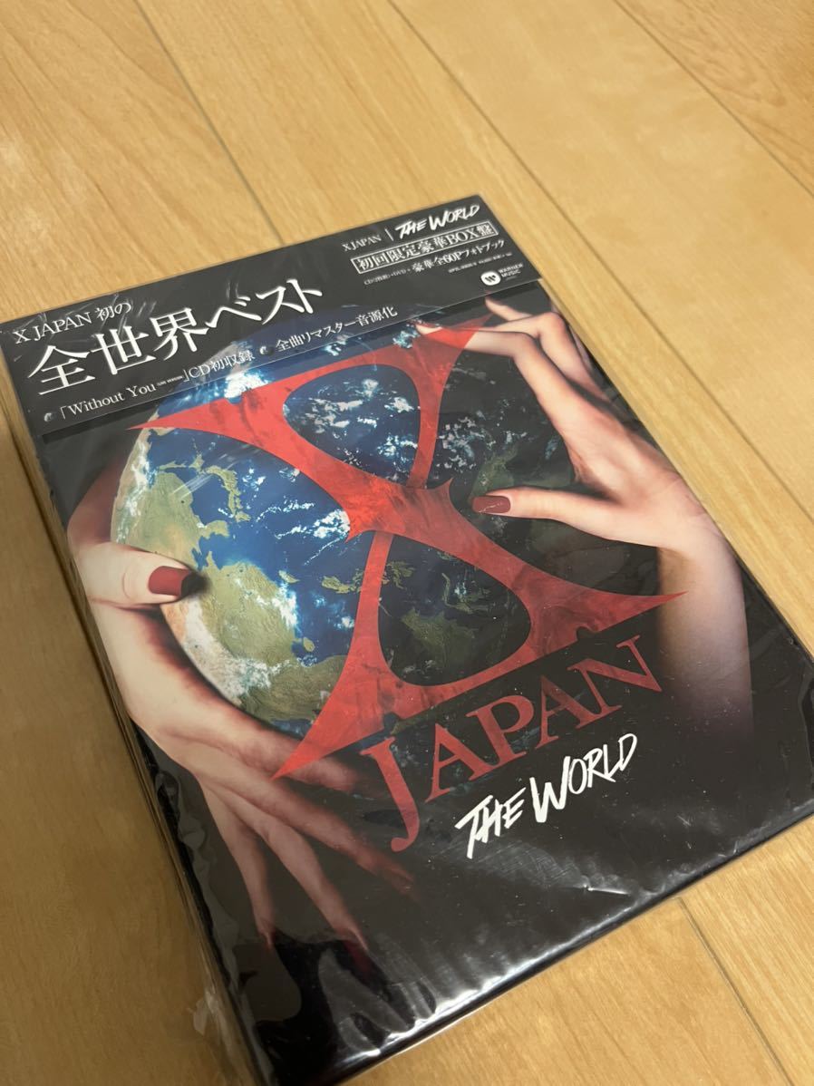 送料無料】X JAPAN 初の全世界ベストTHE WORLD 初回限定豪華BOX