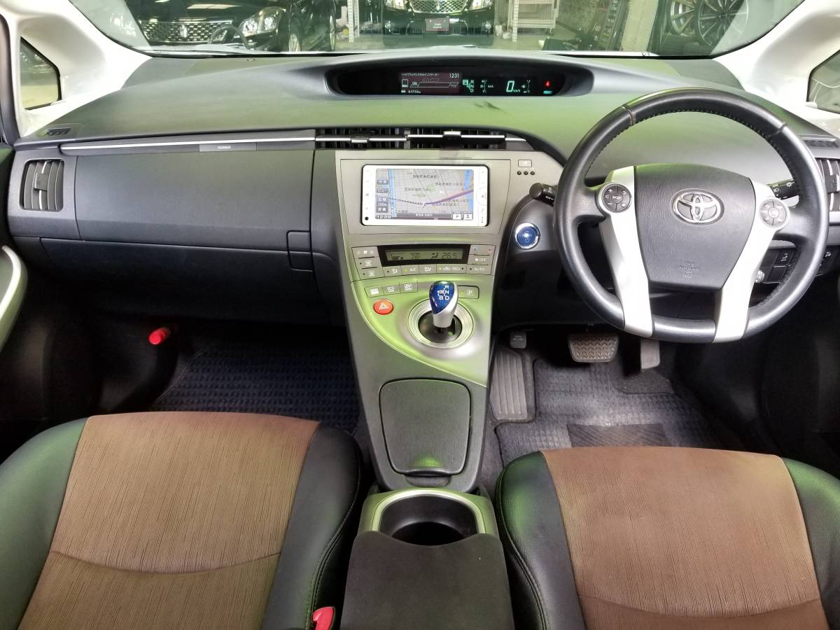ROWEN new goods full aero |19 -inch AW| lowdown attaching *30 latter term Prius G grade! half-leather seat! air conditioner!
