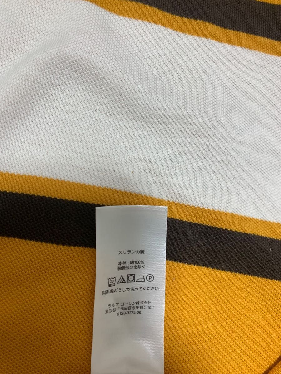 新品POLO Ralph Laurenカスタムスリムフィット L サイズポロシャツアメリカで先日購入した日本未入新品未使用です。