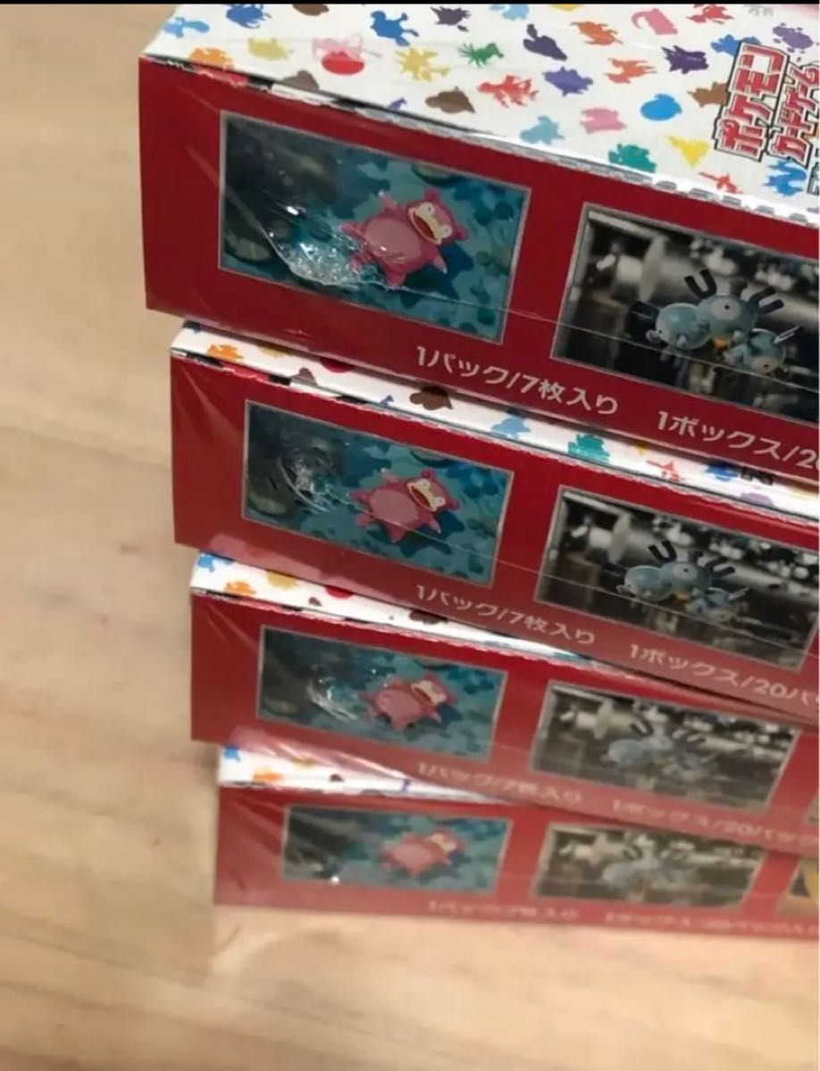 最終値下げ ポケモンカード 151 シュリンク付き 新品未開封 4box