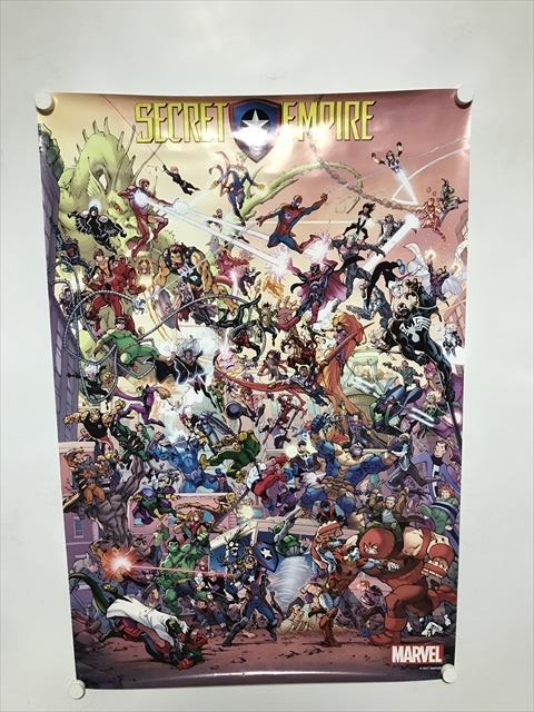 A64219 ◆MARVEL SECRET EMPIRE A1変形サイズ ポスター ゆうパック発送の画像1