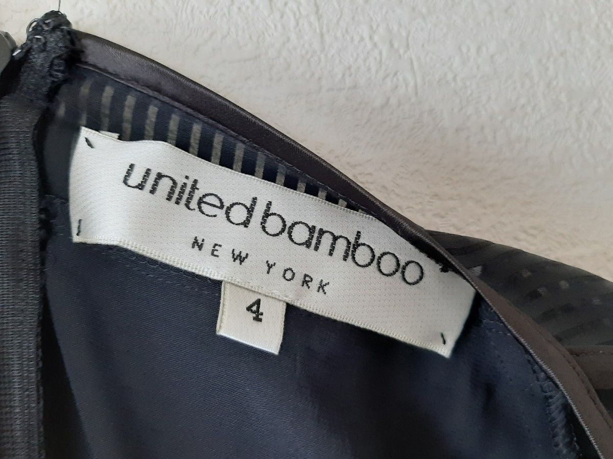 united bamboo ユナイテッドバンブー ワンピース ブラック