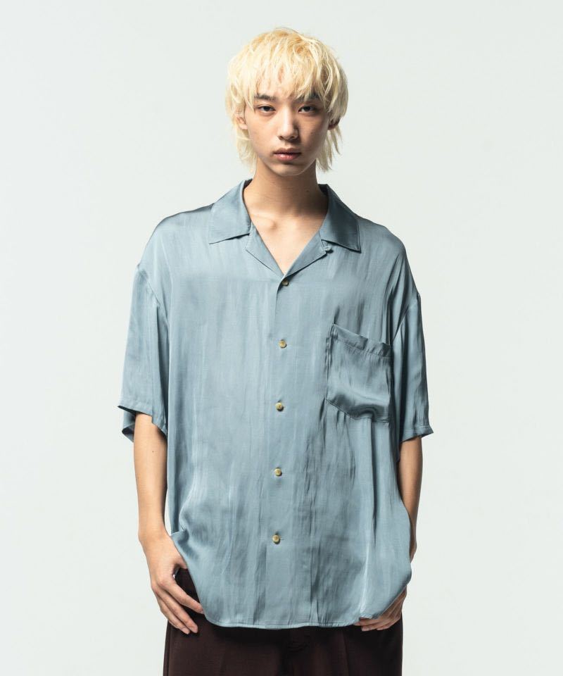 glambグラムOpen Collar Oversized SH/オープンカラーオーバーサイズシャツの画像4