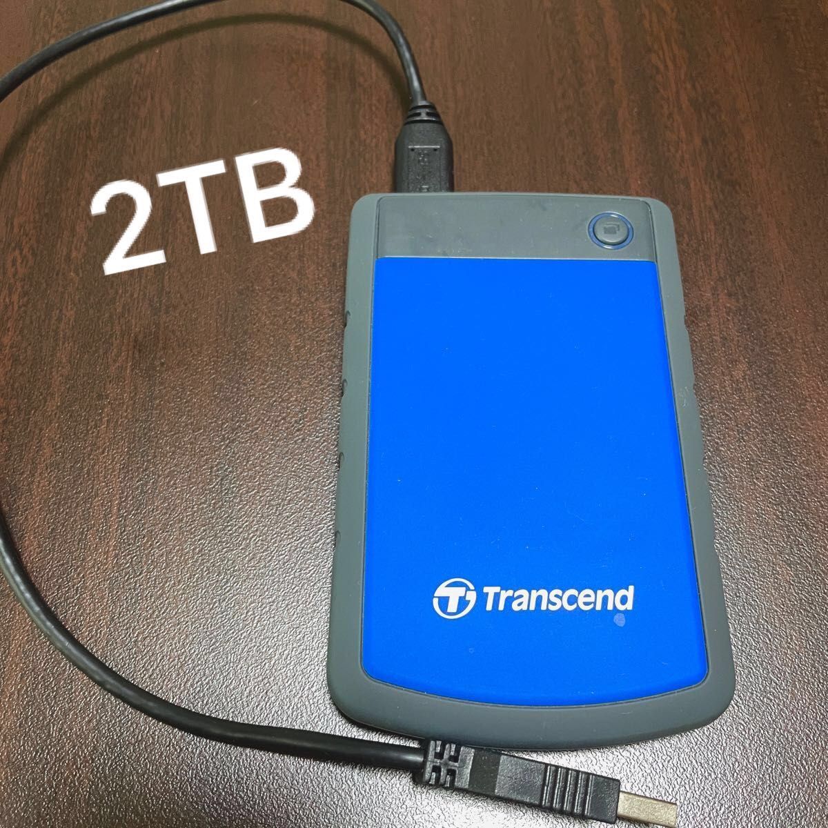 Transcend 外付けHDD 2TB Storejet 25H TS2TSJ25H3B