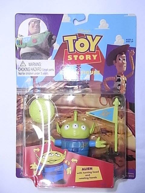絶版品!!当時物!!未開封美品!! Disney’s TOY STORY ALIEN ディズニー トイストーリー エイリアン フィギア