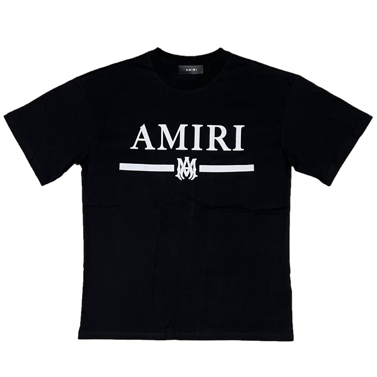 [並行輸入品] AMIRI アミリ M.A. Bar S/S T shirt MAバー 半袖 Tシャツ (ブラック) (XL)
