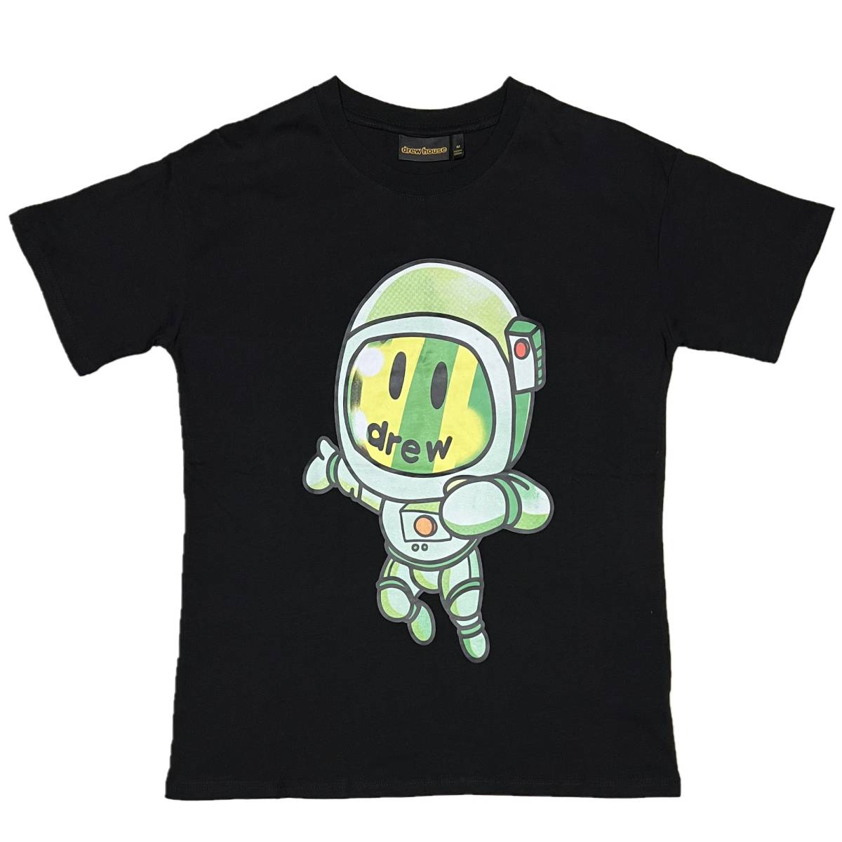 DREW HOUSE ドリューハウス Astro MASCOT プリント 半袖 Tシャツ (ブラック) (XL) [並行輸入品]_画像1