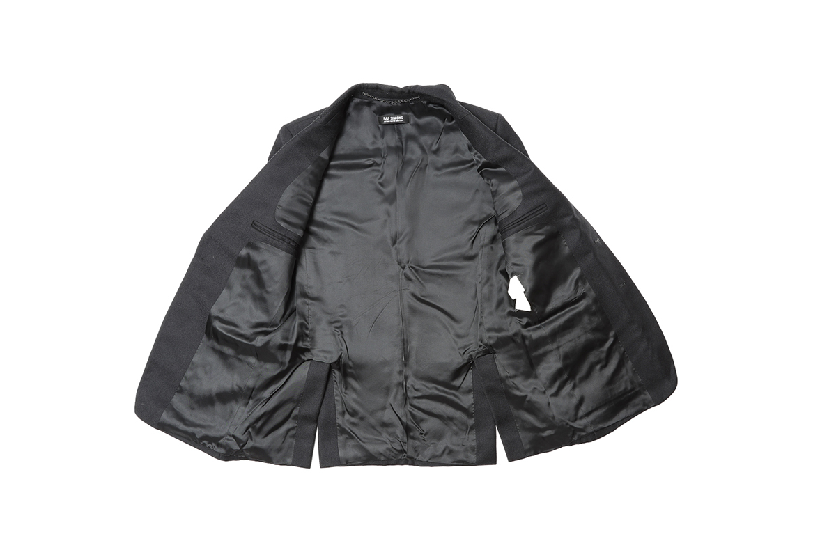 Raf Simons ラフシモンズ 03/04AW ピークドラペル ウール Raf Simons ラフシモンズ 03/04AW ピークドラペル ウール