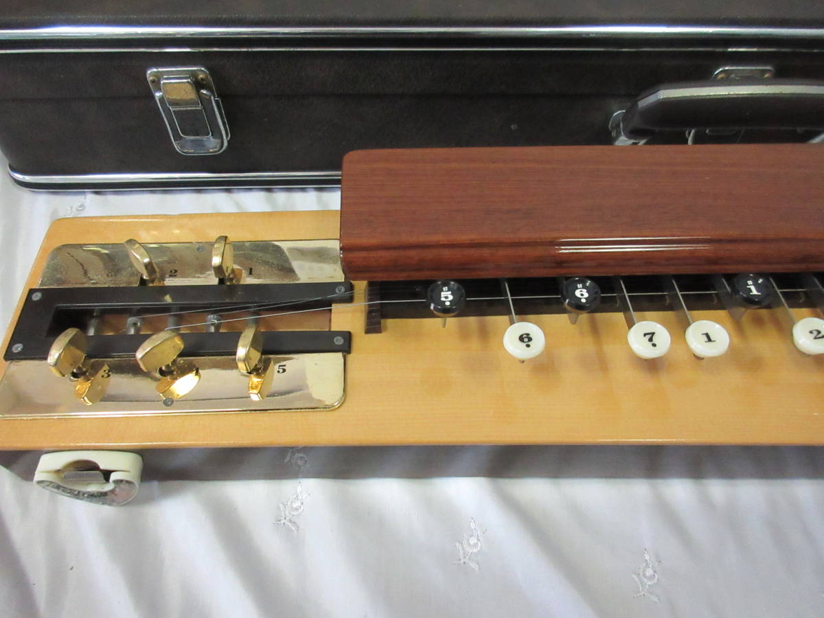 [33-3] koto .. Taisho koto morning day case attaching traditional Japanese musical instrument stringed instruments * free shipping ( Hokkaido * Okinawa * excepting remote island )