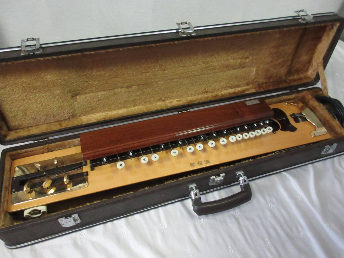 [33-3] koto .. Taisho koto morning day case attaching traditional Japanese musical instrument stringed instruments * free shipping ( Hokkaido * Okinawa * excepting remote island )