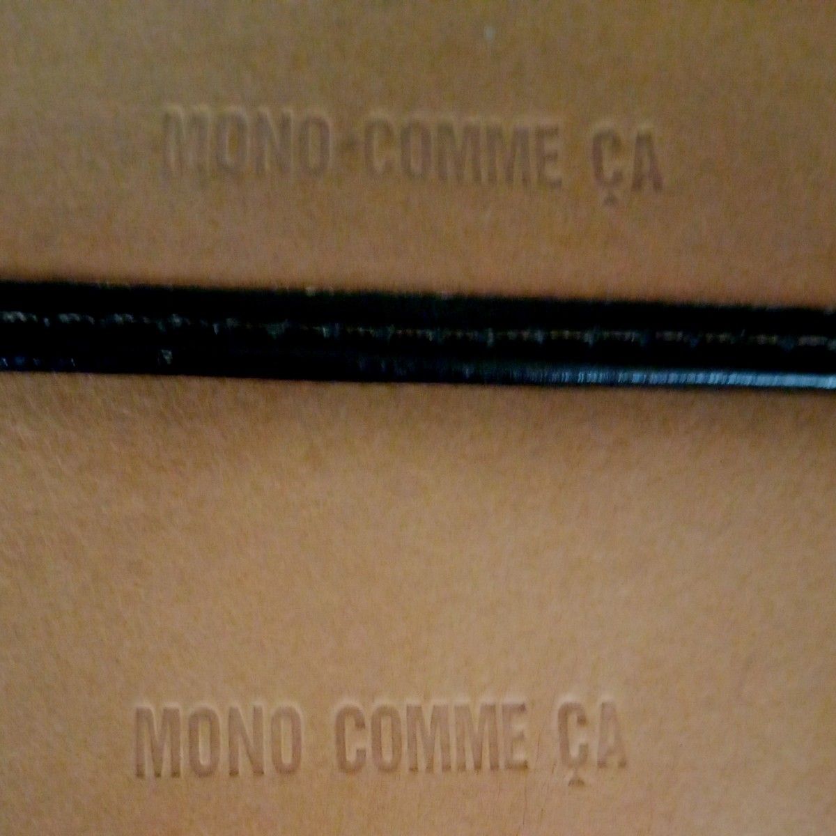 MONO COMME CA 二つ折り財布＆メモ帳ケース