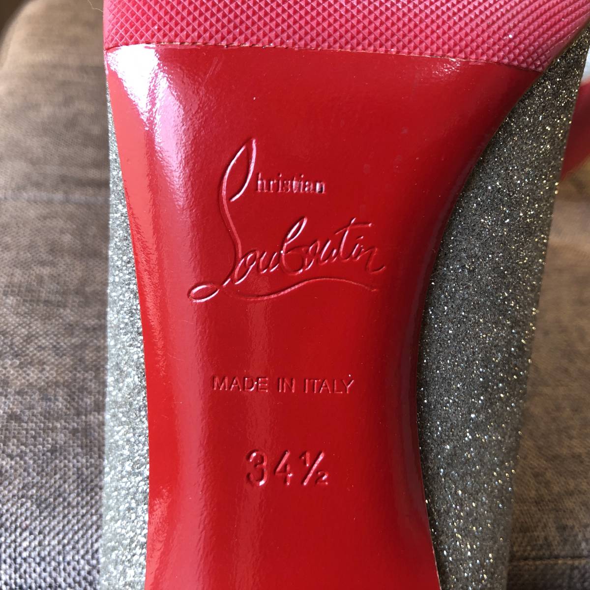 きらびやかな足元へ クリスチャンルブタン|Christian Louboutin|34 5